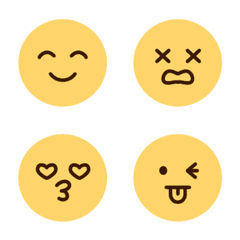 Easy to use smile emoji