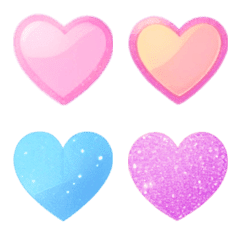 French heart glossy Emoji