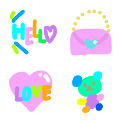 colorful Emoji by sanya