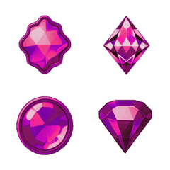 Shining gems collection(Purple)