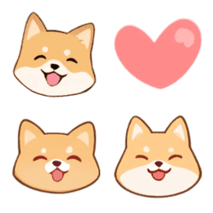 Fluffy Shiba Inu  Emoji