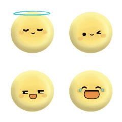 อิโมจิไลน์ Yellow 3D Animated Emoji