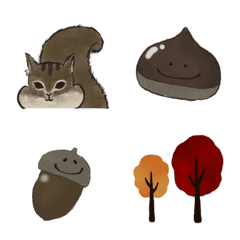 autumn emoji .