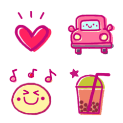 Loose and cute everyday Emoji