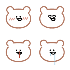 Yuru bear emoji