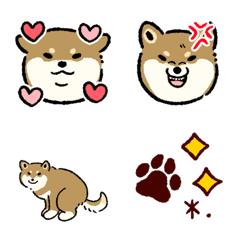 Shiba Inu Emoji -Sesame-