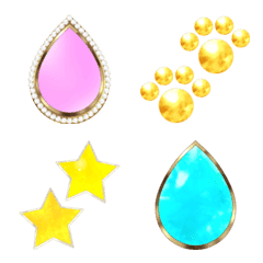 jewelry dewdrop paw pad star