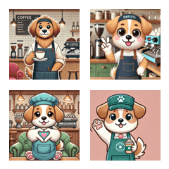 Cafe Dog - Barista Life