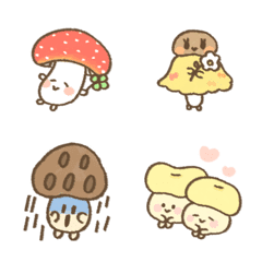 cute mushroom emoj !