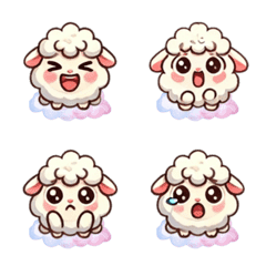 อิโมจิไลน์ Sheep stickers