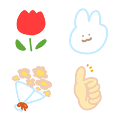 pretty line up Emoji