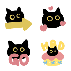 black cat-biru emoji 2