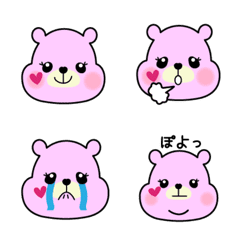 Emoji-pink bear1