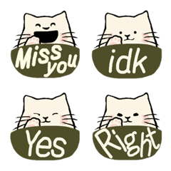 195_Label emoticons _cat_English