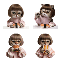 Sushi Cat Emojis