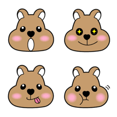 Cute quokka emoji-1