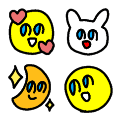 Gunjou RAKUGAKI Emoji