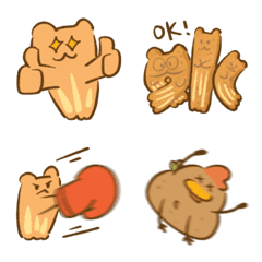 Potato gugu chicken emoticon pack