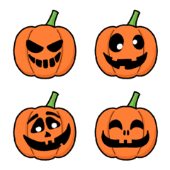 Halloween Emoji Pumpkin