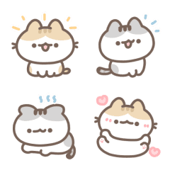 LAZYFATNEKO ANIMATED EMOJI 2  ₍^. ̫.^₎