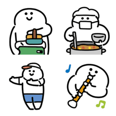 elementary school student anime emoji