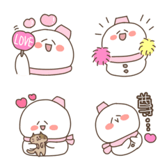 Adorably Chill! Snowman Emojis