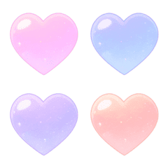 Pastel Heart Lovely Emoji