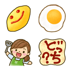 Useful foods emoji - breakfast edition