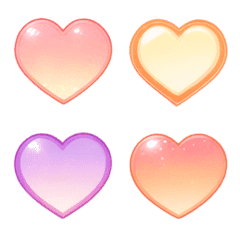 Dream Heart Transparent Emoji