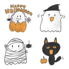 Spooky Cutie  Emoji Halloween