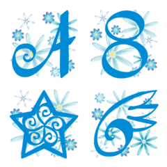 Art flower Emoji 02