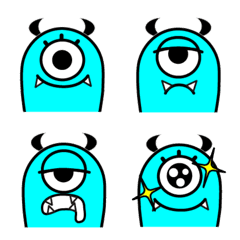 blue monster emoji!