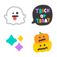 So cute! Halloween Emoji