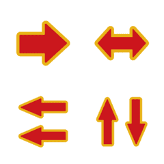 [Moving!]simple arrow emoji set 3