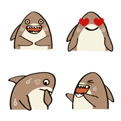 Funny Emoji Stickers(Milk tea color)