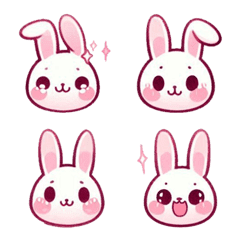 Happy Pink Rabbit