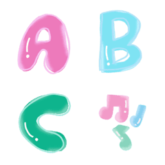 cutie alphabet , cutie alphabet