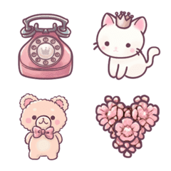 Pink Accessories Emoji