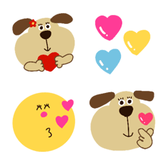 毎日を生きるクリーム犬　WITH P（ピンク）