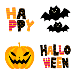 Suspicious emoji -Halloween-