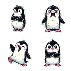 angry penguin