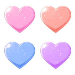 Lovely gradation heart Emoji