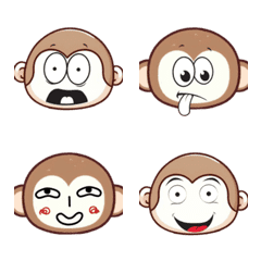 Baby Monkey Adventures (Emoji) Ver4