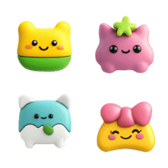 Clay Planet Cute Creatures Collection 01