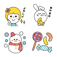 Okappa-chan and Usa-chan