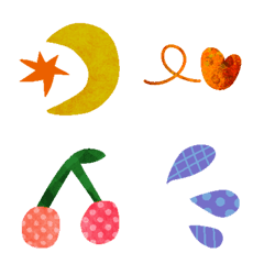 Colorful POP emojis