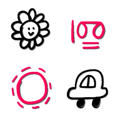 simple , drawing emoji