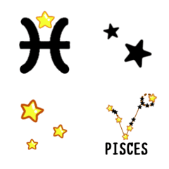 12 Zodiac Signs&Horoscope Emoji