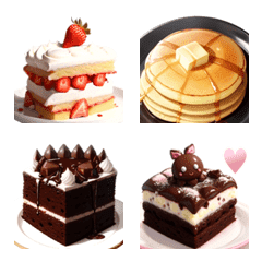 Cute cakes emoji