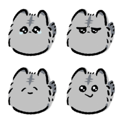 Persian cats chinchilla silver Emoji